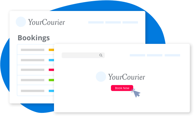 Branded Courier Booking Site